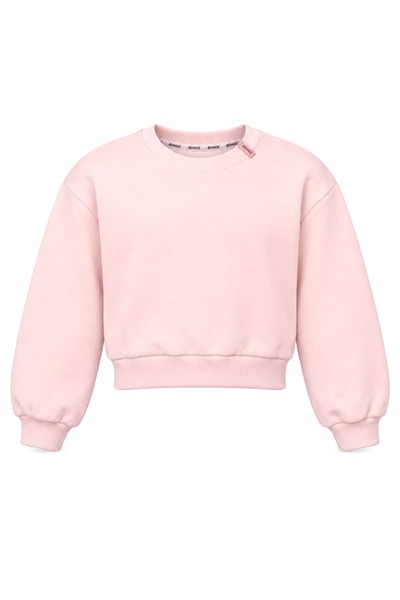 Ozmoz By Mukadder Özden Organik Açık Pembe Kız Çocuk Sweatshirt