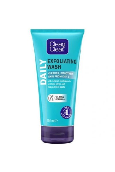 Clean & Cleaner كلين كلير غسول وجه 150 مل مقشر يومي خال من الزيوت