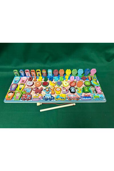 Generic Brand 6-in-1 Educational Transportation Matching Board - Interactive ...