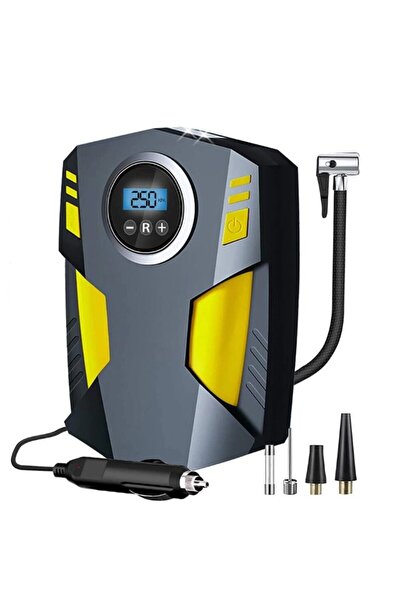 Rao Portable Car Compressor with Flashlight and Electronic Display RAO, Dc 12...