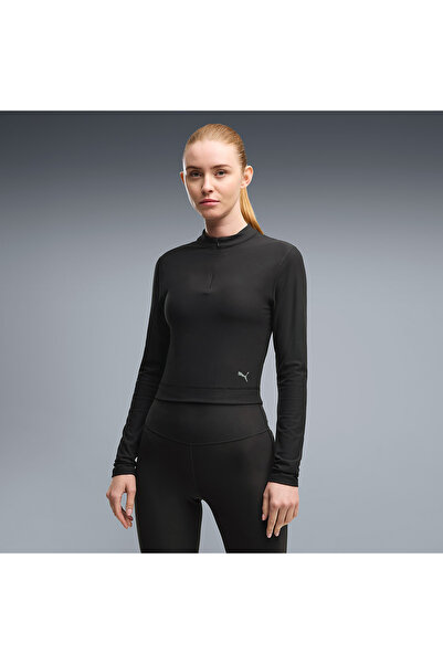 Puma Cloudspun Women's Black Sweatshirt (529157-01)