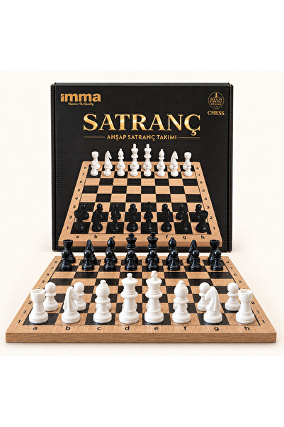 imma 690 Ahşap Satranç Takımı