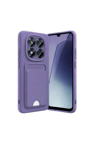 OtoTech Xiaomi Redmi Note 15 4g Kelvin Silicone with Business Card Holder - L...