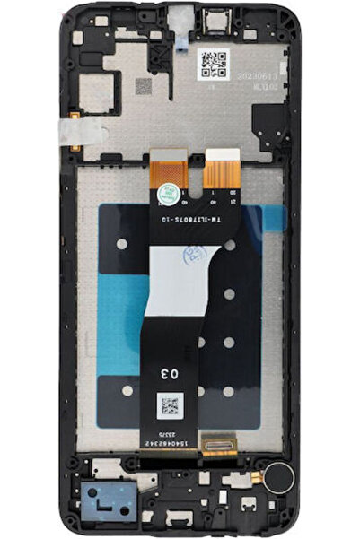 OEM Οθόνη με μηχανισμό αφής και πλαίσιο για Samsung A05s (Μαύρο) Κωδικός: 297940