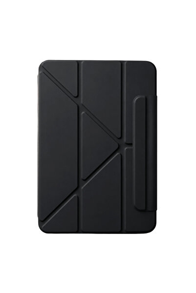 Apple iPad 2025 10.9 10.Nesil (A16) Edz Manyetik Standlı Tablet Kılıfı - Siyah