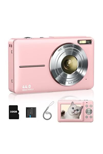 ASIV Digital Camera, 50MP Full HD 1080P Camera with 16x Zoom Anti-Shake