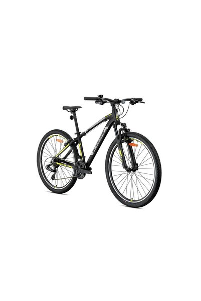 Kron XC 75 - 27.5 MTB - 17' - 21 Vites - V.Brake - Mat Siyah/Bej-Sarı