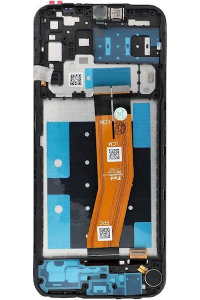 OEM Οθόνη με μηχανισμό αφής και πλαίσιο για SAMSUNG A14 4G A145P (Μαύρο) Κωδι...