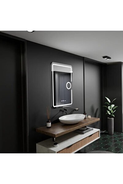 Flippy Правоъгълно LED огледало, 50x70см, Eclat MotionGlow Marcello, Система ...