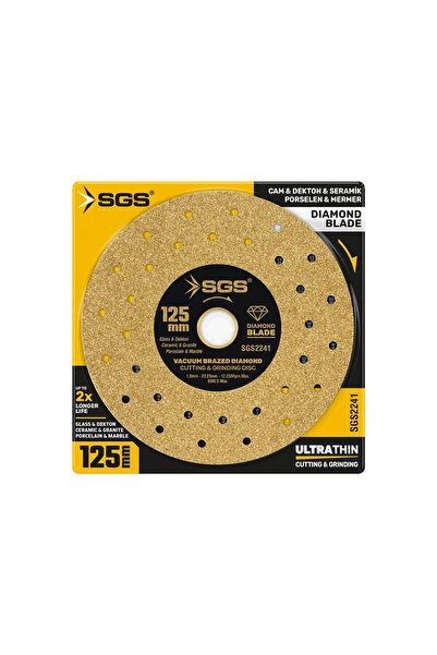SGS SGS2241 Profesyonel Dekton Cam Granit Mermer Porselen Hassas Elmas Kesici...