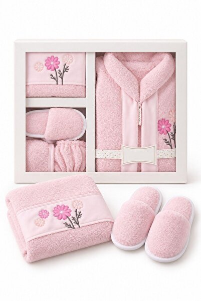 Pina Kids Girl and Boy Baby Plush Bathrobe Set Brz0401