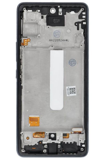 OEM Οθόνη με Μηχανισμό Αφής και Πλαίσιο για SAMSUNG A53 A536 (Μαύρο)