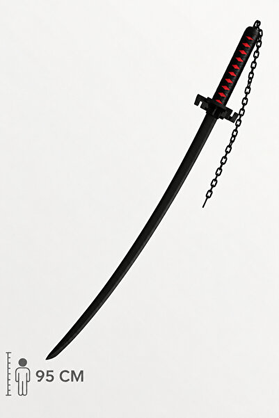 Artivo ichigo kurosaki Katana Sword Bleach 95 cm Katlanabilir Açılıp Kapanabi...