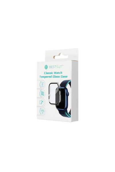 OEM Διαφανής πλαστική θήκη με γυαλί για Apple Watch 10 46mm