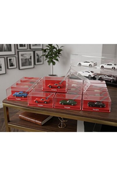 Genel Markalar 1:87 Ölçek HERPA, Diecast Araba Pleksi Sergileme Kutusu