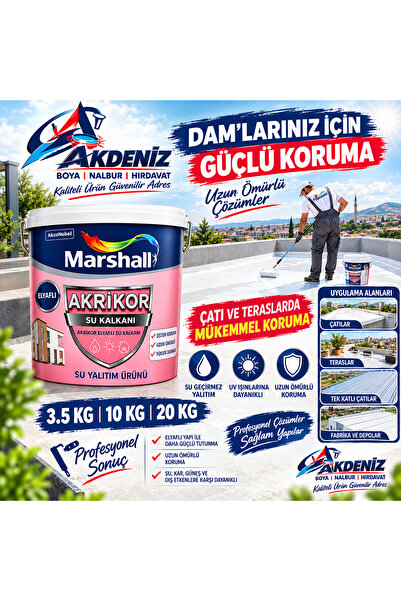 AKRİKOR SU KALKANI ELYAFLI