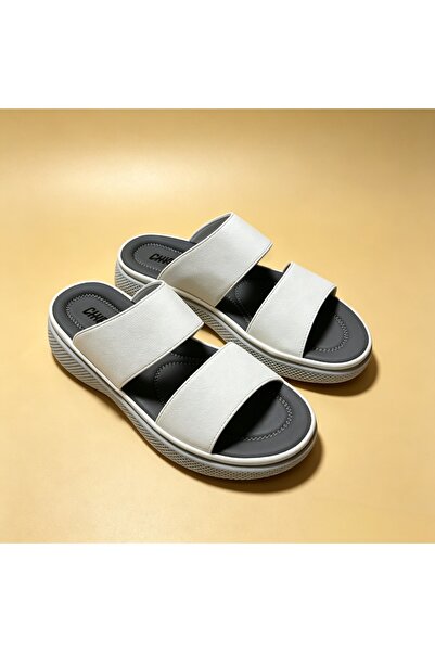 Rifaan Market Double-straps platform slippers, 3 centimeters high, anti-slip ...