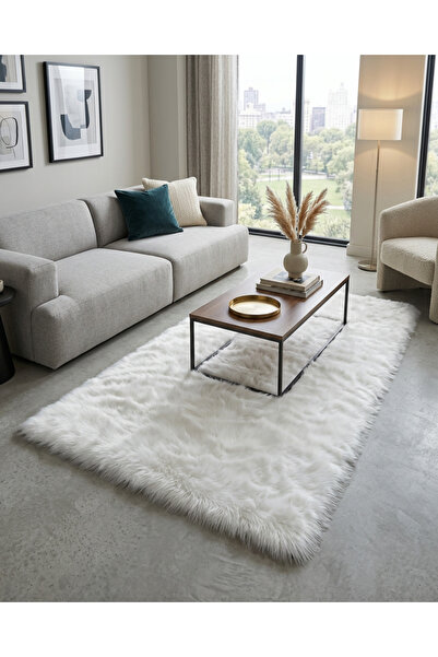 Rugs Modern Halı Bubble Post Halı Kabarcık Dokulu Yıkanabilir Peluş Yatak Oda...