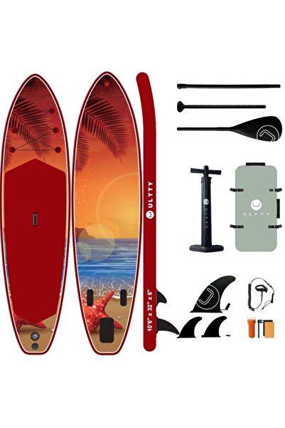 SARİSSA BİSİKLET ULTTY Sup Paddle Board Seti (Şişme Paddle Board + Kürek + Po...