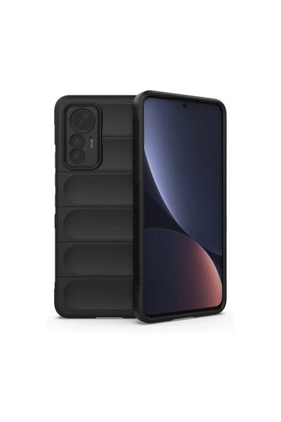 Generic Xiaomi Mi 12 Lite Case Optimum Silicone - Black