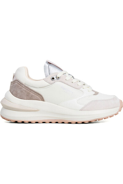 Pepe Jeans λευκό δερμάτινο sneaker WINSLOW PLS600074