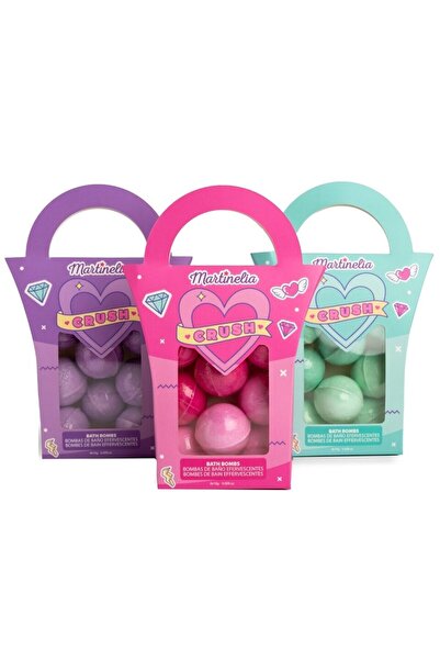 Martinelia Crush Bath Bombs 91500, 8 x 15 g, assorted colors