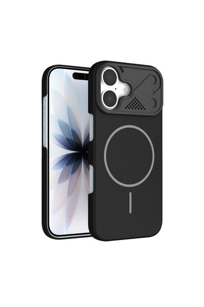 OtoTech غطاء جوكو آيفون 16 إكسبورت ماج سيف - أسود