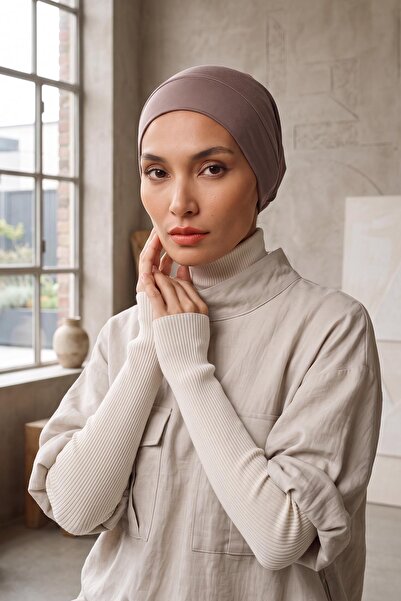 Aisha's Design تي شيرت داخلي من القطن الممشط، B-37