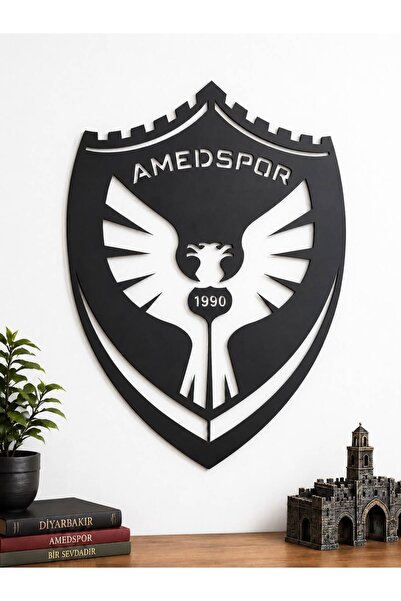 Disa AMEDSPOR Armalı Metal Duvar Dekoru