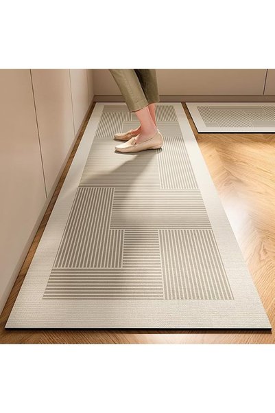 Rubvrenti Kitchen Mats for Floor, 2PCS Kitchen Rugs, Cushioned Anti-Fatigue W...
