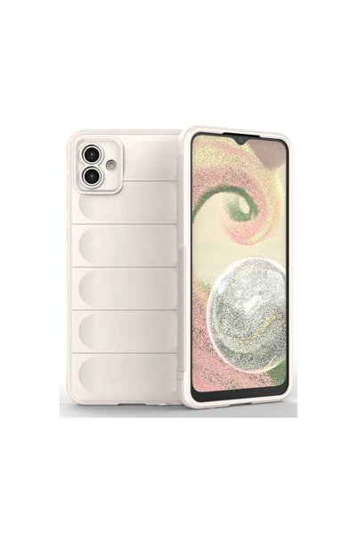 FMA Samsung galaxy a04 case optimum silicone - cream