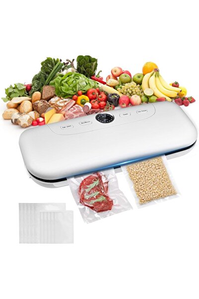 Arabest Automatic Food Vacuum Sealer Machine with 10 Bags,Dry and Moist Modes...