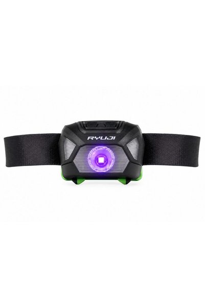 RYUJI UV + Beyaz + Mavi Renk 100 Lümen Pilli Kafa Lambası