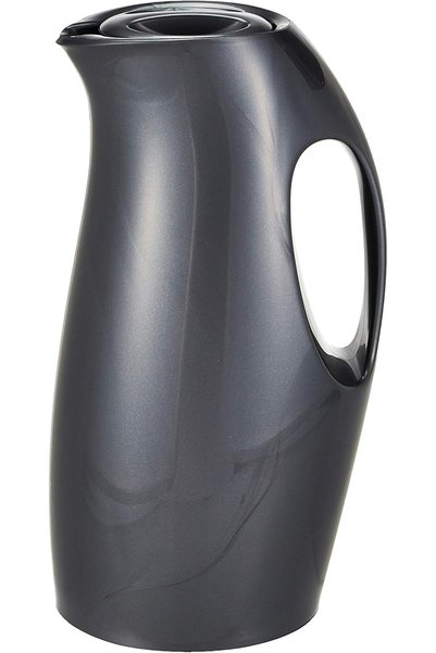 Helios Ciento 1 Liter Flask, Metallic Grey