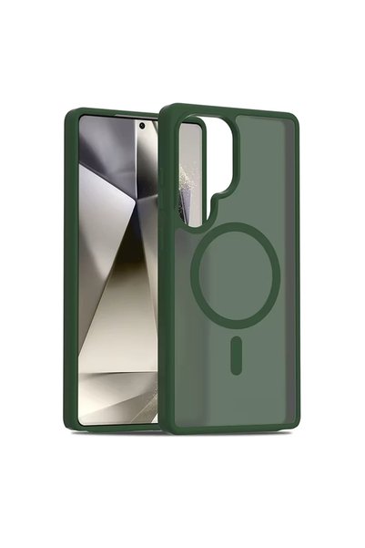 OtoTech غطاء جوكو سامسونج جالاكسي S25 الترا جوتا ماجسيف - أخضر داكن