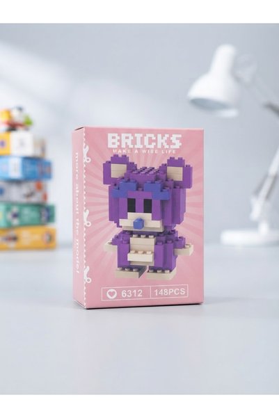 Bricks Make A Wise Life Çizgi Film ve Anime Karakterleri Mini Blok Oyuncak, 3D Yapı Seti, Figür (Seçenekli)