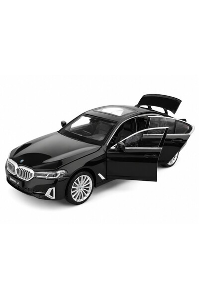LEIBOO Μεταλλικό μοντέλο αυτοκινήτου BMW Σειρά 5 LCI, κλίμακα 1:24, με λειτου...