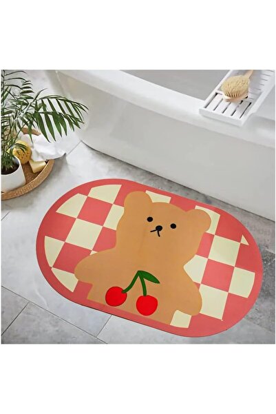 HIHOMEY Super Absorbent Floor Mat,Napa Skin Super Absorbent Bathroom Mat Thin...