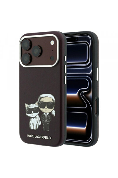 Karl Lagerfeld Θήκη MagSafe για Apple iPhone 18 Pro / 17 Pro, Καρλ Λάγκερφελν...