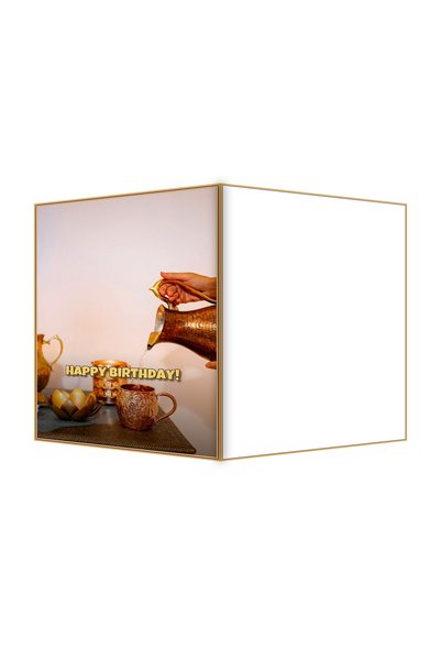 OEM Felicitare Aniversare Cană de Apă din Cupru, Design Elegant și Tradiționa...