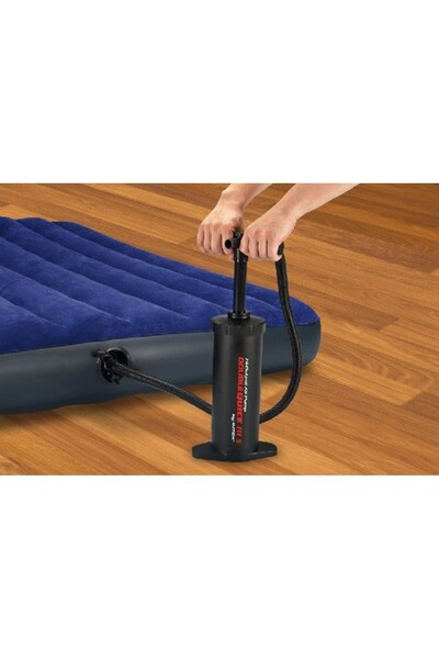 Intex Double Quick III S 68605 manual air pump, black, 37 cm, 3 nozzles