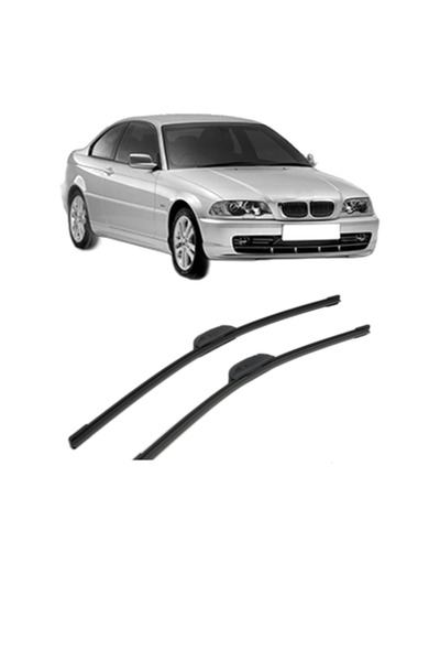 Bosch Комплект чистачки за кола BMW Серия 3 (E46) 1997-2003, за предно стъкло...