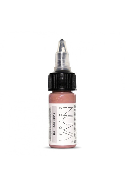 nuva colors Cerneală pentru micropigmentare, Culori NUVA, 965 Flesh Mod, 15ml...