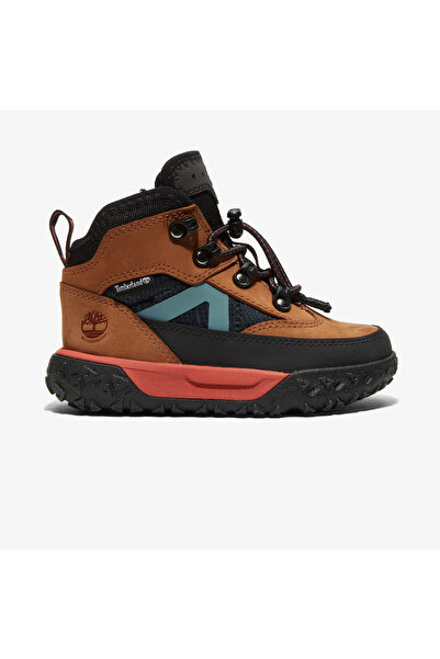 Timberland Mid Lace Up Waterproof Bebek Kahverengi Bot
