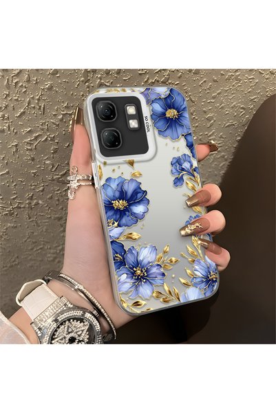 CHICASELUX حافظة أنيقة متوافقة مع هاتف Infinix Smart 9، طباعة مسطحة إبداعية ع...