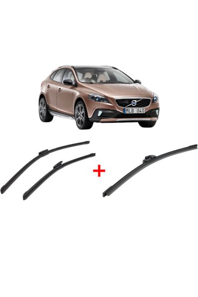 Bosch Set of 3 wipers VOLVO V40 Cross Country (526) 2012-2019, for windshield...