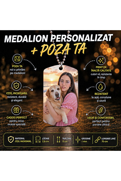 Generic Brand Medalion Personalizat
