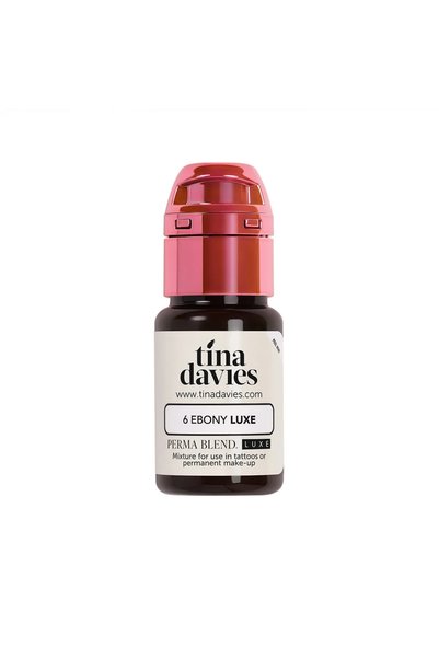 Perma Blend Pigmenți de machiaj, Luxe, Tina Davies - Ebony, 15 ml, Conform RE...