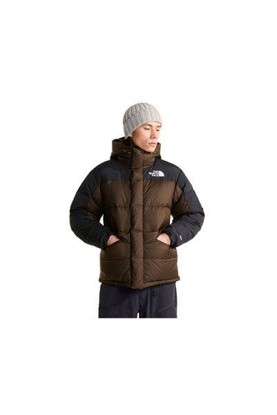 THE NORTH FACE M HMLYN DOWN PARKA Erkek Outdoor Montu (550 Dolgu Kaz Tüyü) NF0A4QYXRM11 Kahverengi