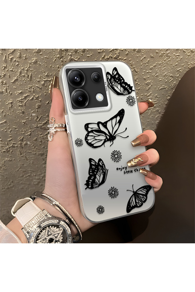 CHICASELUX حافظة Redmi Note 13 Pro 5G متوافقة مع التصميم البسيط، بنمط شعار إن...